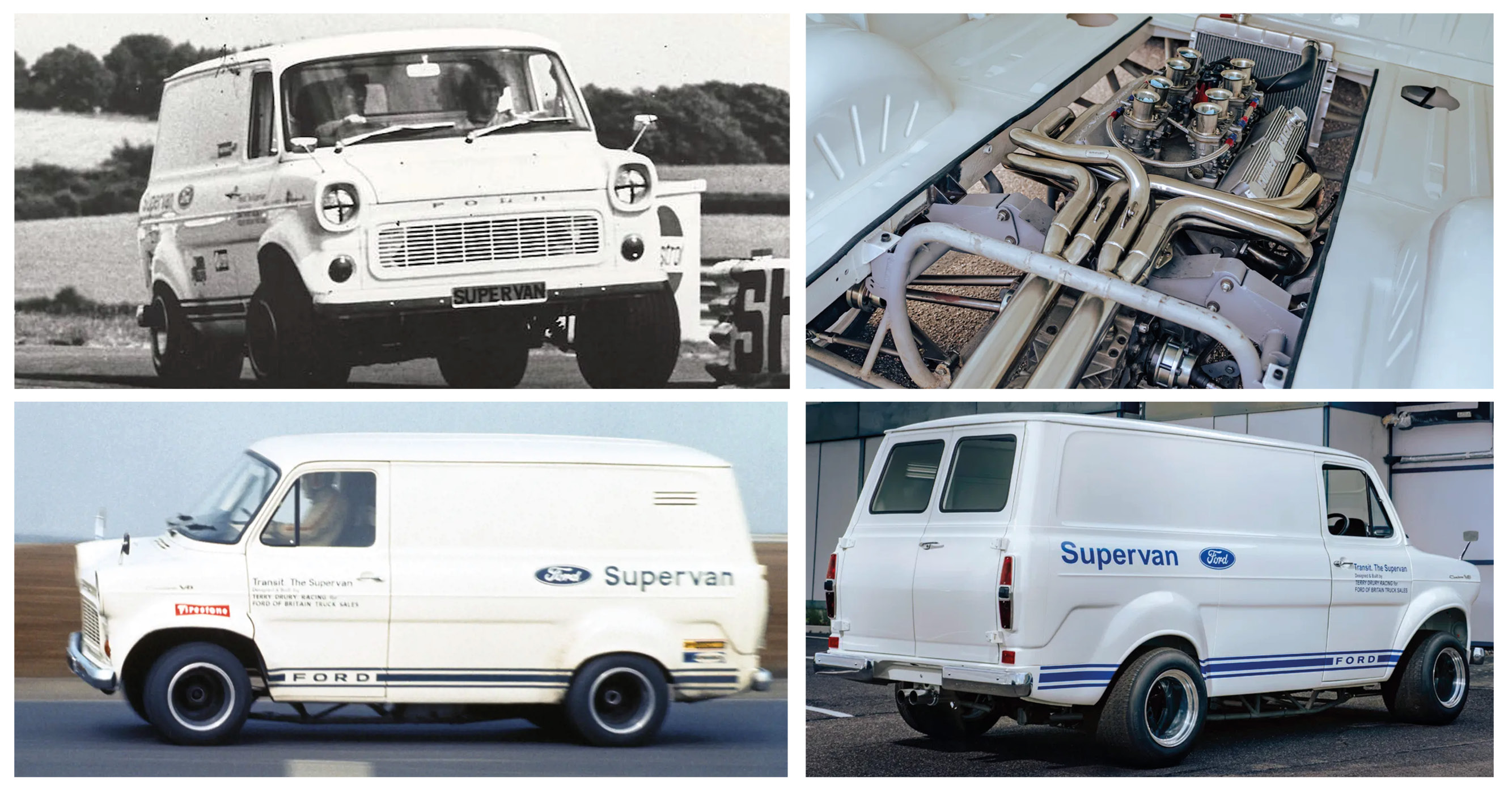 The 1971 Ford Transit Supervan: The Van That Beat Supercars